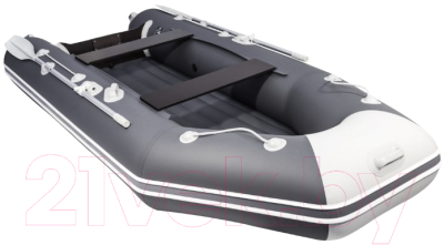 Надувная лодка АКВА 3200НДНД (графит/светло-серый)