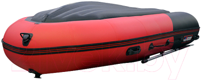 Надувная лодка ХАНТЕР 330 Про красный/черный (HNT-H330PRO)