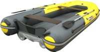 Надувная лодка Reef RF-370S-MAX (темно-серый/желтый) - 