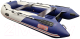 Надувная лодка ХАНТЕР 335 Aero белый/синий HNT-HS335A - 