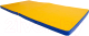 Миниатюра изображения товара Гимнастический мат Формула здоровья 4 сложения 2x1x0.05м (синий/желтый)