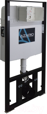 Унитаз подвесной с инсталляцией Azario AZ-8010-1000+AZ-8200-0013+AZ-0046N-MB
