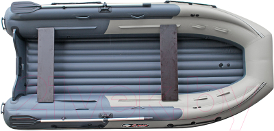 Надувная лодка Reef RF-370S-MAX-FL (темно-синий/серый)