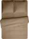 Комплект постельного белья Amore Mio Мако-сатин Тиснение Wild Микрофибра 1.5 / 58494 (коричневый) - 