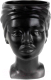 Кашпо Белбогемия Голова Наоми 3478 / 103763 (черный) - 