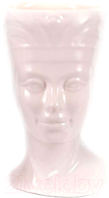 Кашпо Белбогемия Голова Нефертити 3473 / 103764 (белый)
