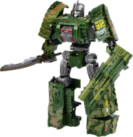 Робот-трансформер Bondibon Bondibot Танк / ВВ6069 (зеленый хаки) - 