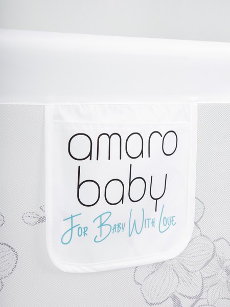 Ограждение для кровати Amarobaby Safety Of Dreams / AB-SOFD-BSR-BEL-120 (белый)