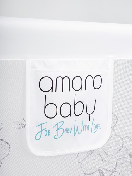 Ограждение для кровати Amarobaby Safety Of Dreams / AB-SOFD-BSR-BEL-160 (белый)