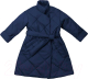Пальто детское Amarobaby Trendy / AB-OD22-TRENDY29/20-116 (синий, р.116-122) - 