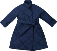 Пальто детское Amarobaby Trendy / AB-OD22-TRENDY29/20-122 (синий, р.122-128) - 