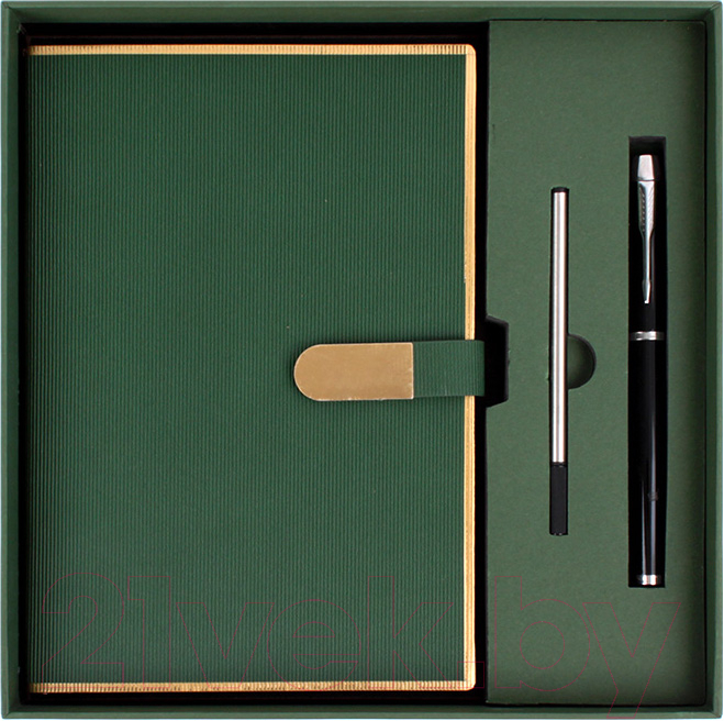 Ежедневник Darvish DV-14225-4 (зеленый)