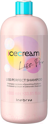 Шампунь для волос Inebrya Liss Pro Для непослушных и пористых волос (1л)