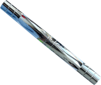 Ручка для мебели Emaks Zebra 128мм / BR-080-128-C (хром) - 