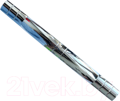 Ручка для мебели Emaks Zebra 128мм / BR-080-128-C (хром)