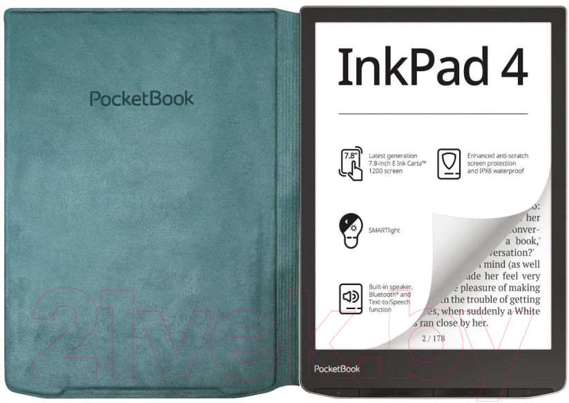 Обложка для электронной книги PocketBook HN-FP-PU-743G-SG-CIS