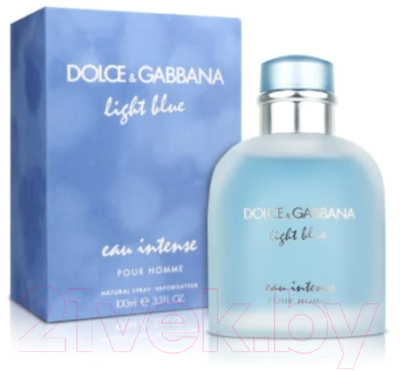 Туалетная вода Dolce&Gabbana Light Blue Pour Homme Eau Intense (100мл)