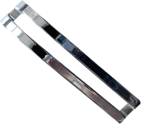 Ручка для мебели KMS Halic 128мм / K530-128-C (хром) - 