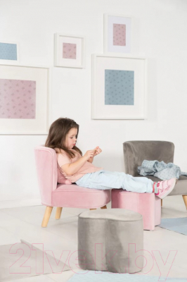 Кресло детское Roba Lil Sofa / 450120MA (розовый)