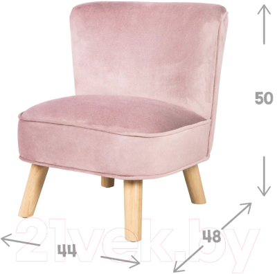 Кресло детское Roba Lil Sofa / 450120MA (розовый)