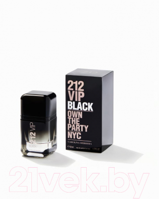 Туалетная вода Carolina Herrera 212 VIP Black (50мл)