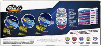 Игрушка детская Infinity Nado Волчок Эпик Лончер Супериор GoldPhoenix / 41738