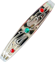 

Ручка для мебели, Osmanli Renkli Kristal Kulp 160мм / K202-160-C