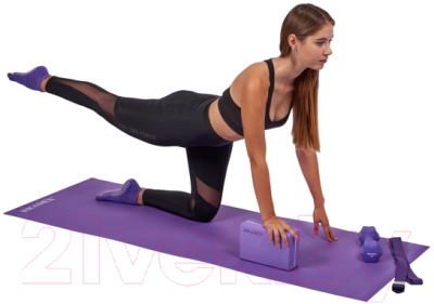 Коврик для йоги и фитнеса Bradex SF 0691 (фиолетовый)