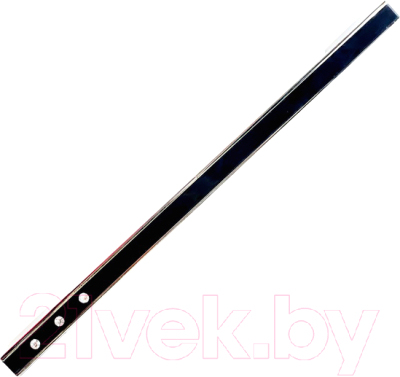 Ручка для мебели KMS Bogazici Kristal 160мм / K209-160-CB (хром/черный)