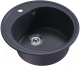 Миниатюра изображения товара Мойка кухонная Mixline ML-GM11 551828 (антрацит)