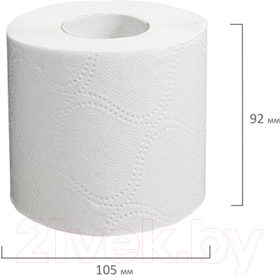 Туалетная бумага Laima 128719 (24рул, белый)
