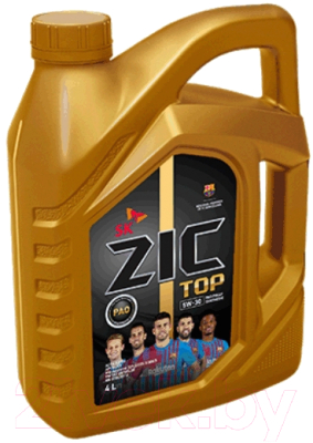 Моторное масло ZIC Top 5W30 / 162681 (4л)