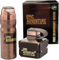 

Парфюмерный набор, Epic Adventure Туалетная вода 100мл+Дезодорант-спрей 200мл