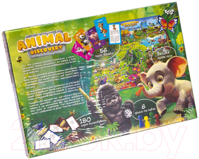 Настольная игра Danko Toys Animal Discovery / G-AD-01-01