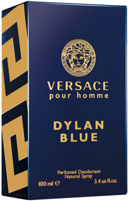 Дезодорант-спрей Versace Pour Homme Dylan Blue (100мл)