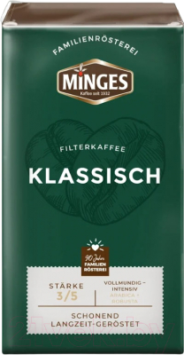 Кофе молотый Minges Klassisch (500г)