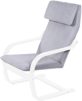 Кресло мягкое Мебелик Малави (твист 16/береза белая) - 