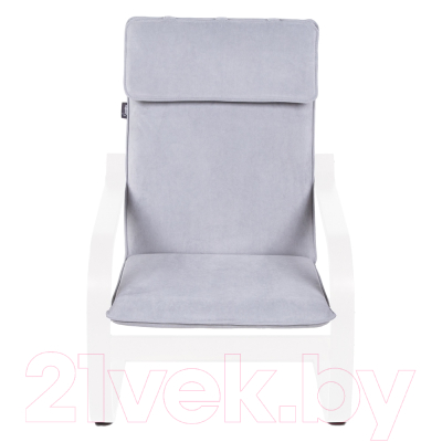 Кресло мягкое Мебелик Малави (твист 16/береза белая)