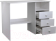 Миниатюра изображения товара Письменный стол Dipriz Корнер левый / Д.4201 (белый воск укрывистый)