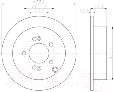 Изображение товара Тормозной диск Textar 92134003