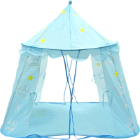 Детская игровая палатка Sharktoys Шатер корона / 15900003 (голубой) - 
