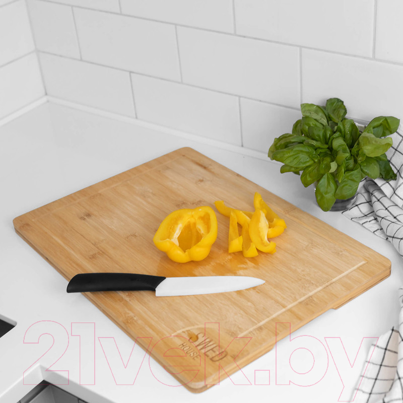 Разделочная доска Swed house Bamdoo Cutting Board MR-6