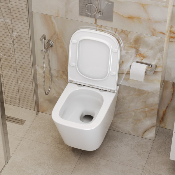 Унитаз подвесной BelBagno BB520CH-TOR/BB3103/3106SC