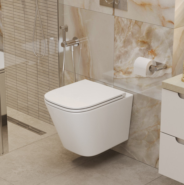 Унитаз подвесной BelBagno BB520CH-TOR/BB3103/3106SC