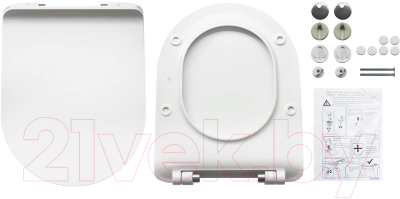 Купить Унитаз напольный Sanita Luxe Next Slim WC.CC/Next/2-SlimDM/WHT.G/S1  