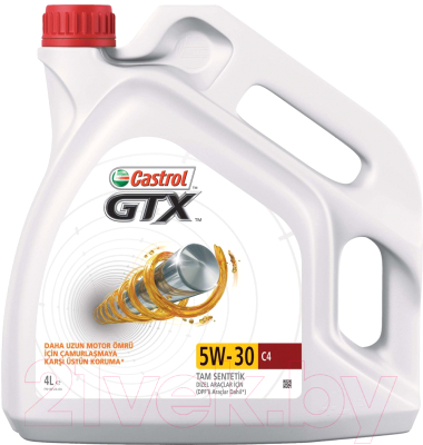 Моторное масло Castrol GTX 5W30 C4 RN0720 / 15901C (4л)