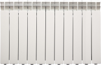Радиатор алюминиевый Nova Florida Big D3 500/100 White (11 секций) - 