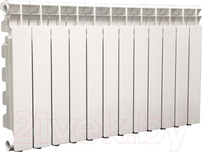 Радиатор алюминиевый Nova Florida Big D3 500/100 White (12 секций)