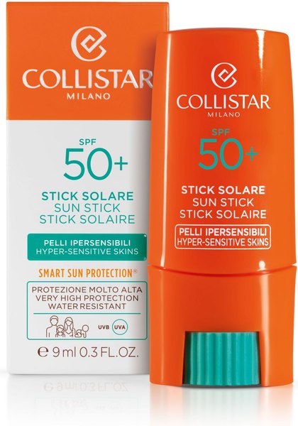 Крем солнцезащитный Collistar Карандаш-стик Для гиперчувствительной кожи Sun Stick SPF 50+ %rs_city_gde%