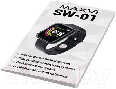 Умные часы Maxvi SW-01 (черный)